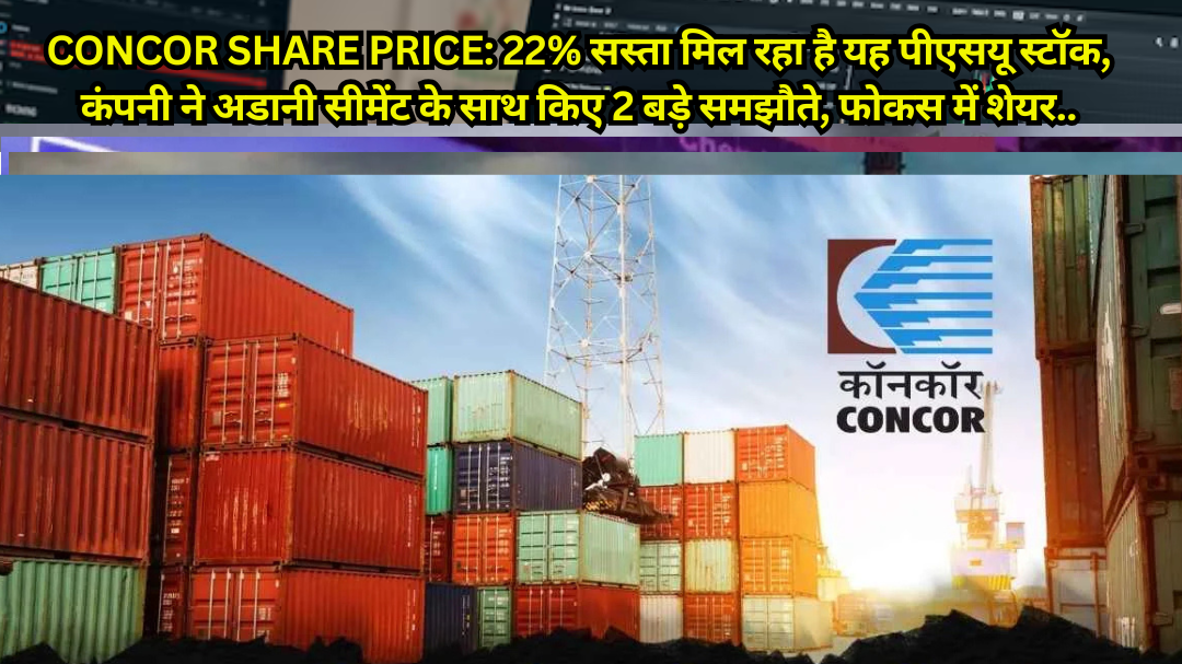 CONCOR Share Price
