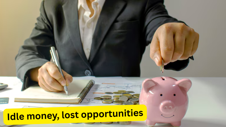 Idle money, lost opportunities